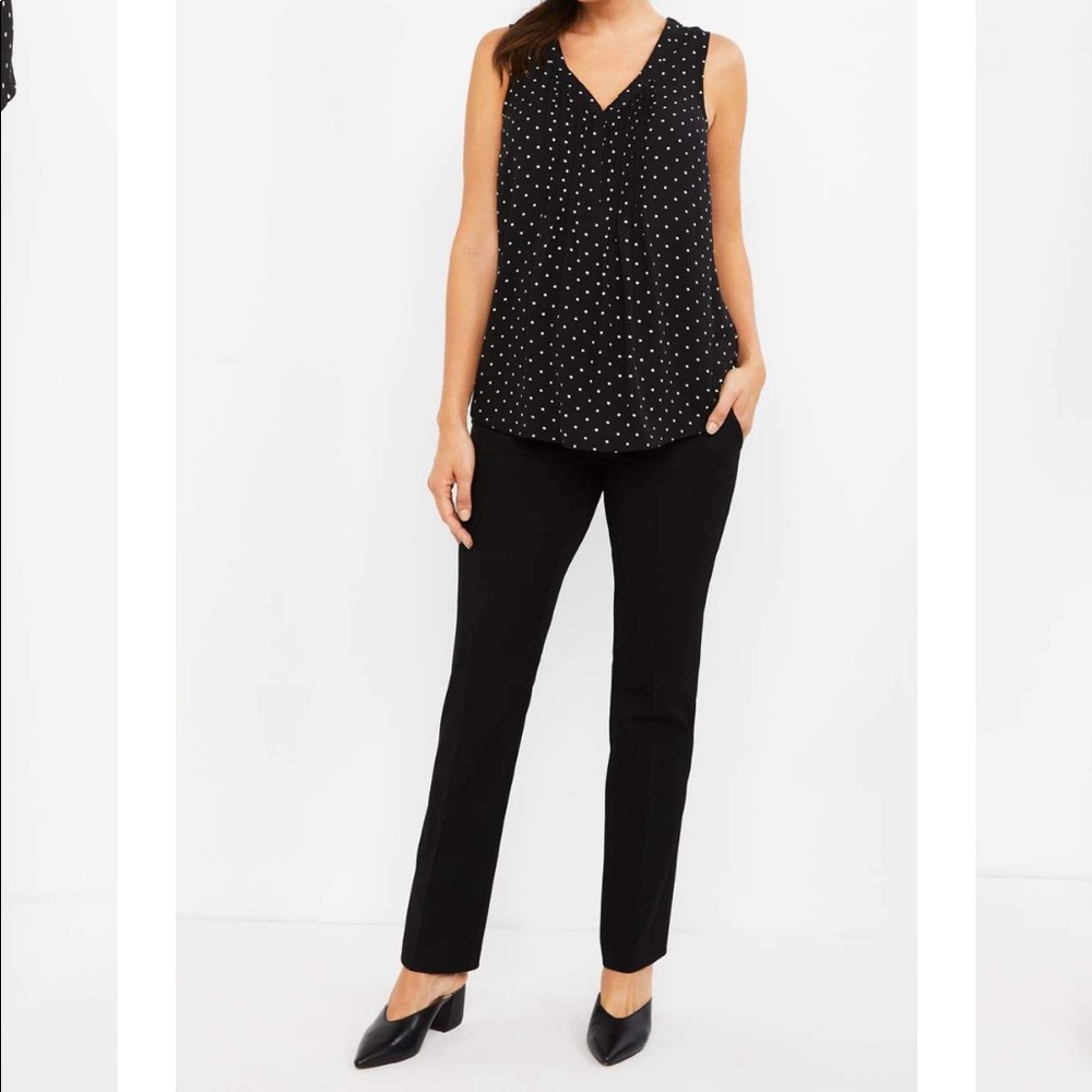 A pea in the pod | Black Suiting Pants